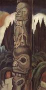 Emily Carr The Crying Totem oil painting artist